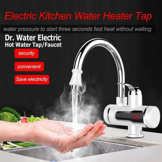 Electric Hot Water Tap Instant Heating Water | Digital Display it heats water instantly Offers For KItchen OR Bath